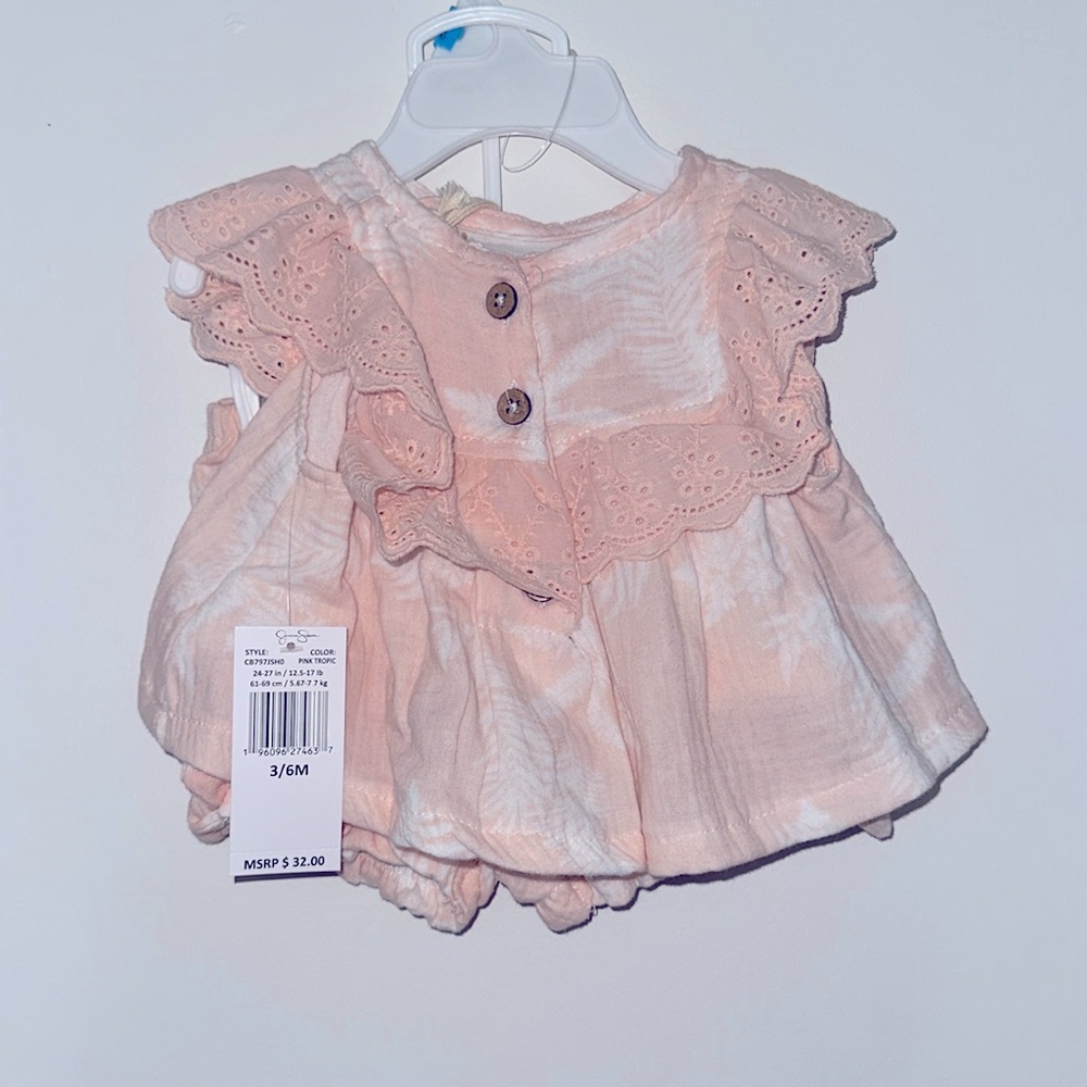 Jessica Simpson 3/6 month baby outfit